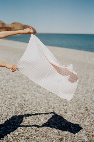 Linge à vaisselle tissé à la main
