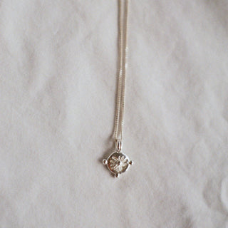 Pendentif ANÉMONE argent