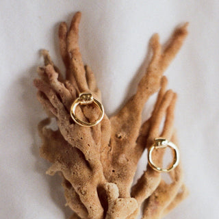 Petits Studs GOÉMON or vermeil