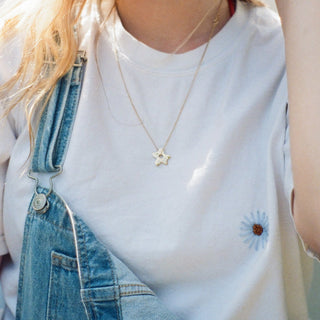 Pendentif FLORA argent