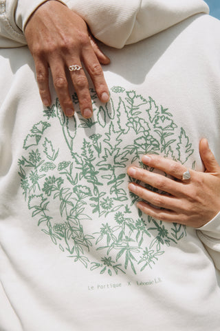 Hoodie FLEURS D'AOÛT