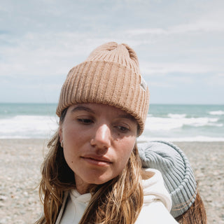 Tuque maritime adulte - beige