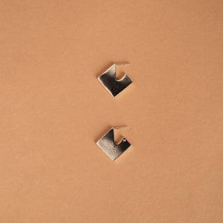 Boucles GÉOMÉTRIQUES argent