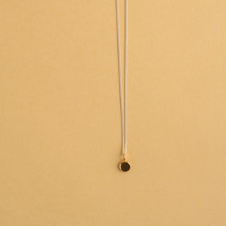 Pendentif rond or