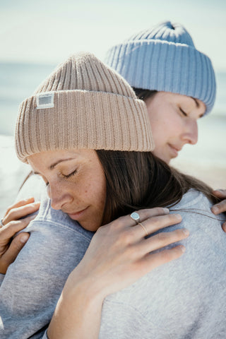 Tuque maritime adulte - bleu marée