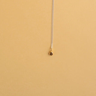 Pendentif goutte or